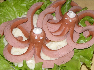 Украшение детских блюд Горячее